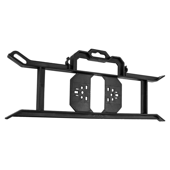 Masterplug Black CT100-MP Cable Organiser Tidy H-Frame 360 x 150mm Tangle Free