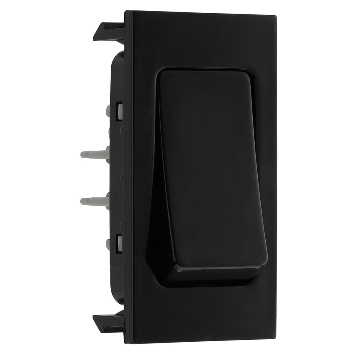 BG EMSW13B 20AX 3 Way Intermediate Euro Module Switch Black Insert ...