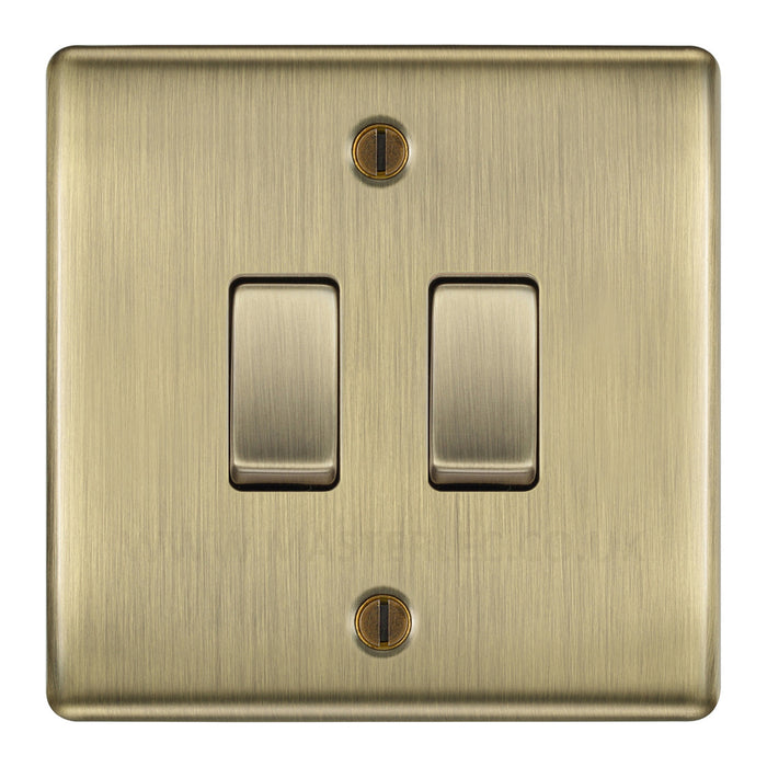 BG Nexus Antique Brass Switches and Sockets Black Inserts Full Range