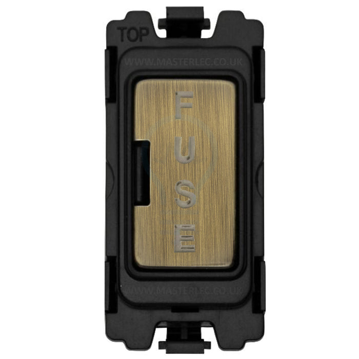 Antique Brass Screwless Custom Grid Plate Switch Components GCAB Full Range