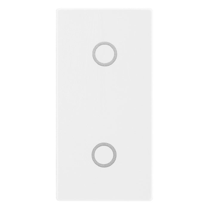 BG EMTDSW Slave Touch LED Dimmer Trailing Edge Euro Module White Insert