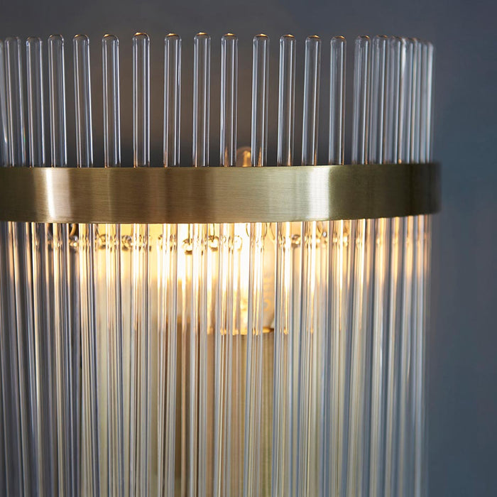 Endon Lighting Antique Brass Marietta Wall Light 99168