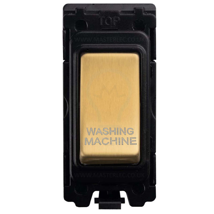 Antique Gold Screwless Custom Grid Plate Switch Components Satin Brass GCAG Full Range