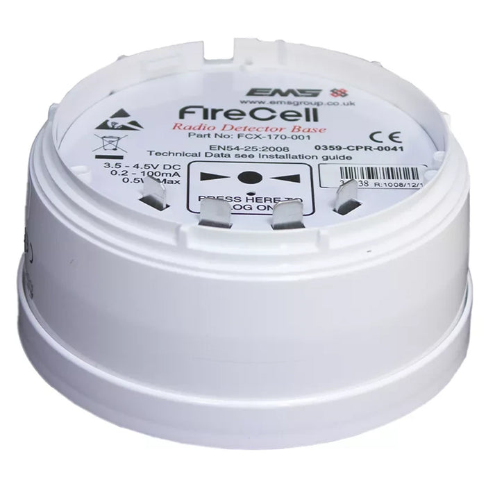 FireCell FCX-170-001 Wireless Detector Base