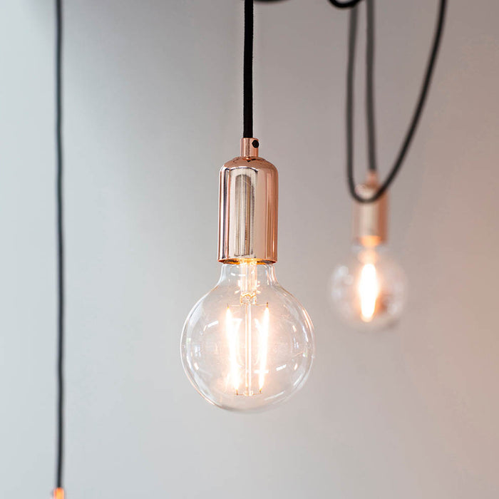 Endon Lighting Copper Studio 6lt Pendant 76580