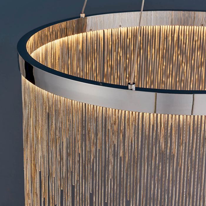 Endon Lighting Chrome Zelma Pendant 73768