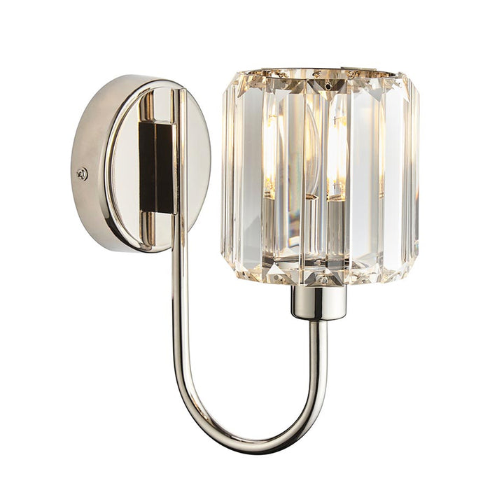 Endon Lighting Bright Nickel Berenice Wall Light 104109