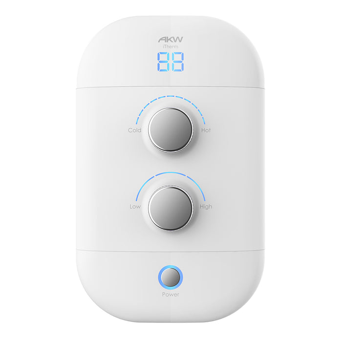AKW iTherm 29024 8.5kW Thermostatic Electric Shower White
