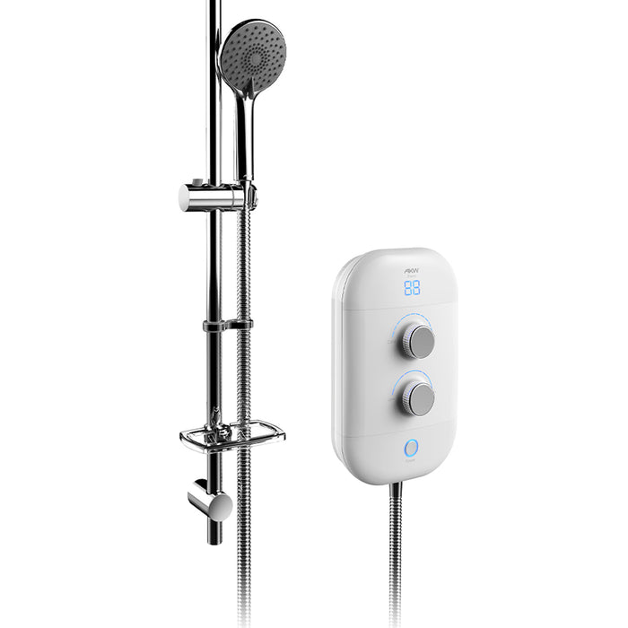 AKW iTherm 29024 8.5kW Thermostatic Electric Shower White