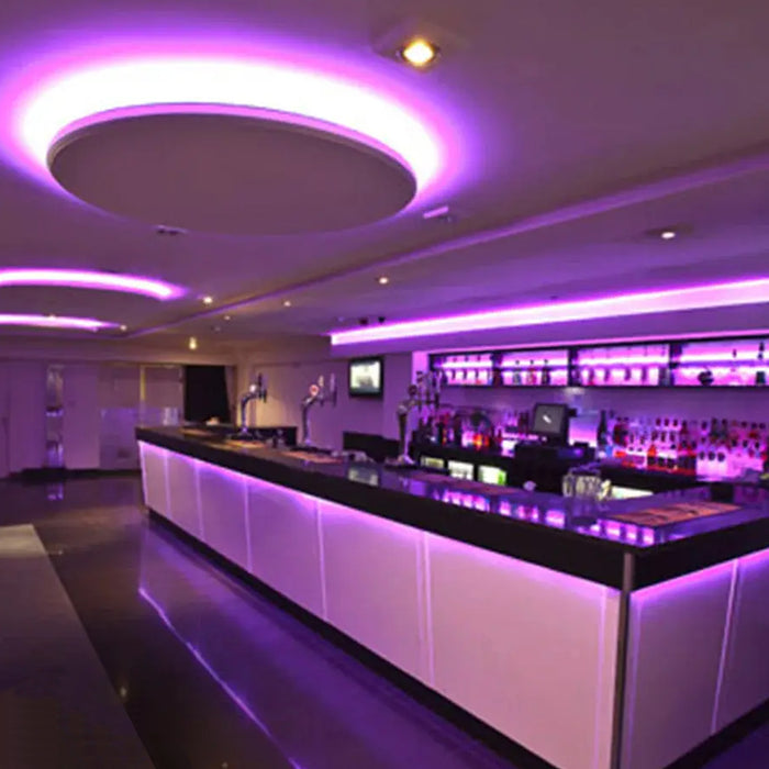 LED Strip Kit 5 meter RGB 60 LEDs per meter, IP65, IR remote, Plug and Play UK PS