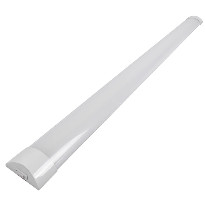 Aires 4ft 36W Colour Switchable LED Flat Batten 3K, 4K & 6.5K IP20 ARIES-4-CT