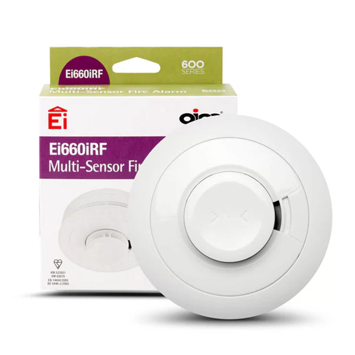 Aico Ei660IRF Multi-Sensor Battery RadioLINK+ Smoke and Heat Alarm