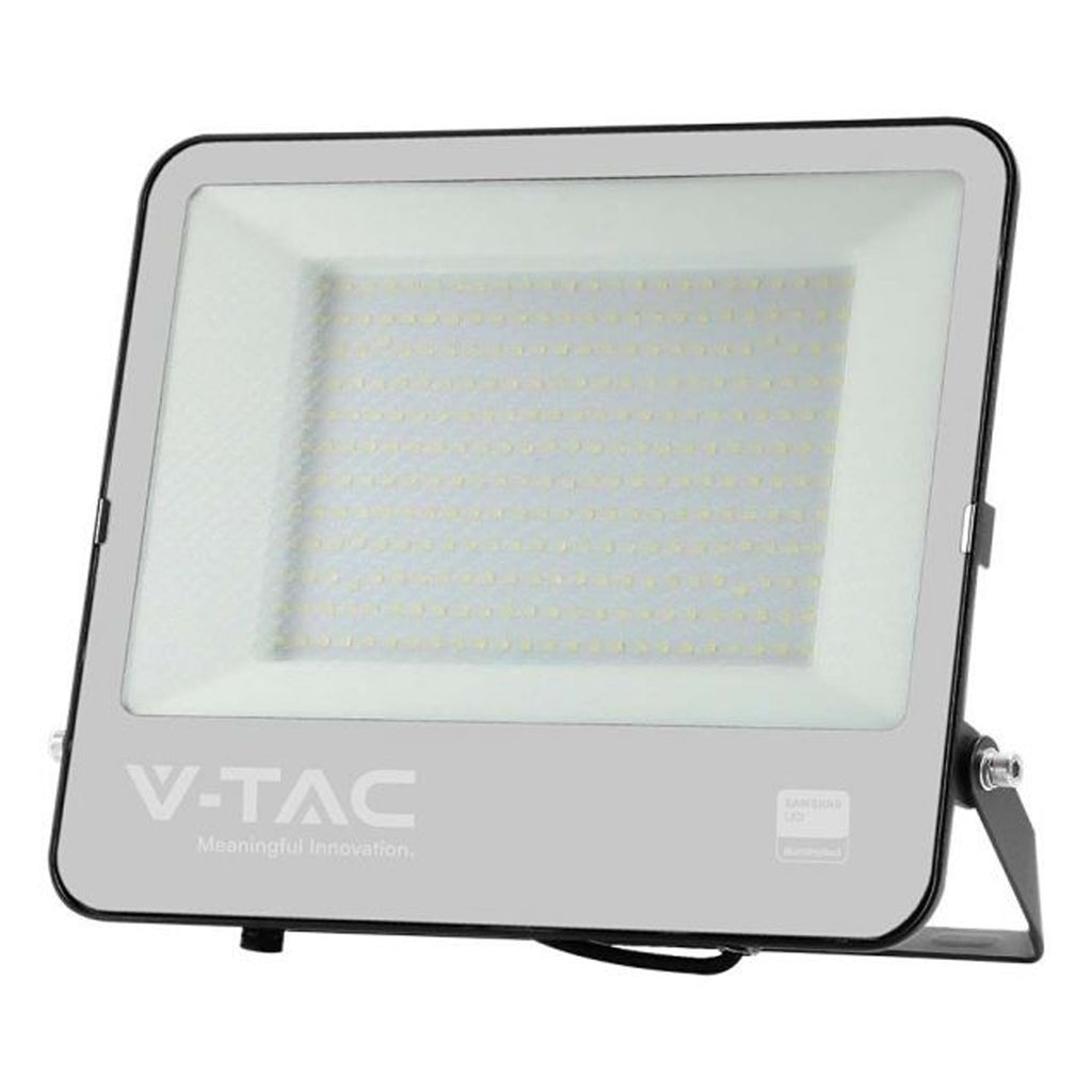 【美品】Led Light VT-7200CX/SET2 ① V-TAC VT-44201 23221 200W IP65 Black LED Floodlight Samsung Chip