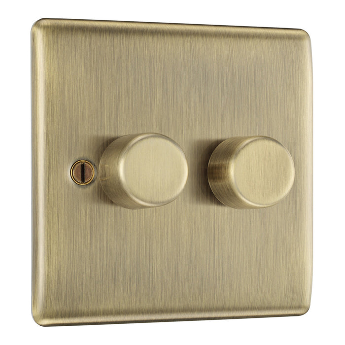 BG Nexus Antique Brass Switches and Sockets Black Inserts Full Range