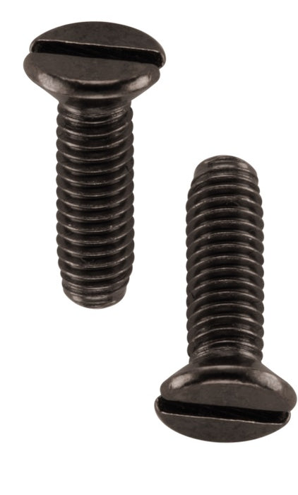 M3 X 10mm Electrical Face Plate Screws Black Nickel-  2Pack (grid)