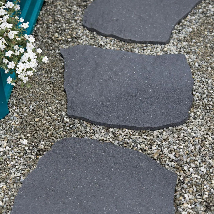 Primeur Grey Natural B Stepping Stone Recycled Rubber