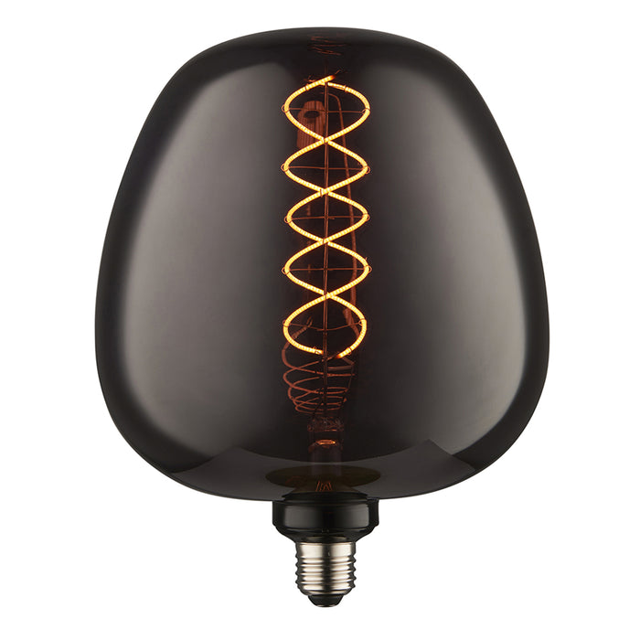 Endon Helix 98083 E27 Filament Lamp Smoked Tinted Glass