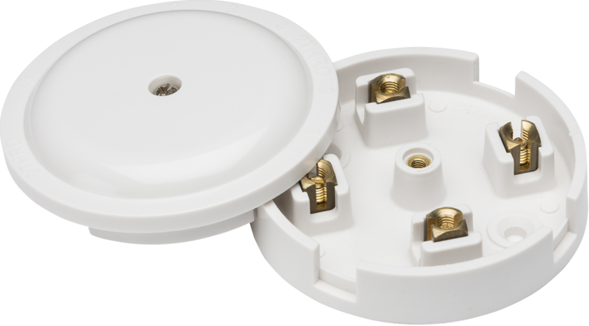 Master Junction Box 20A Junction Box 4-Terminal - White (79mm) — Masterlec