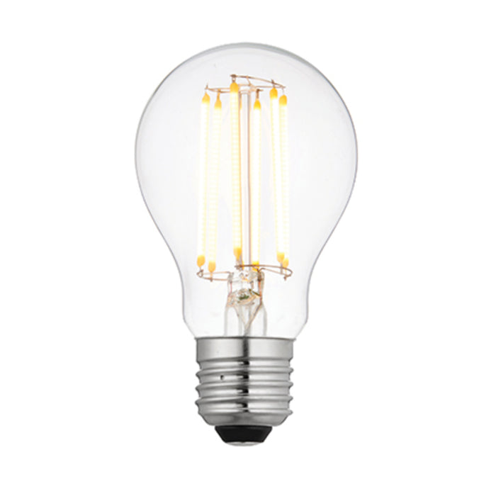 Endon E27 Clear Glass with LED Filament Inner Light Bulb GLS Dimmable 93021