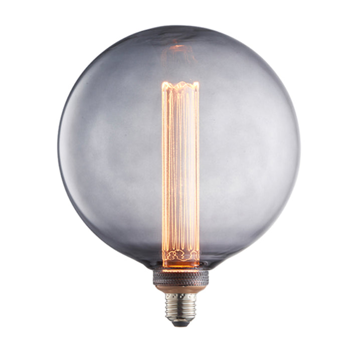 Endon Globe E27 Smoked Glass Light Bulb LED 200mm dia 80170