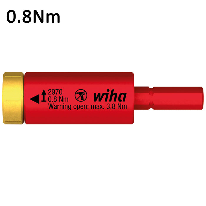 Wiha EasyTorque Electric Torque Adapter For SlimBits and SlimVario Holder VDE