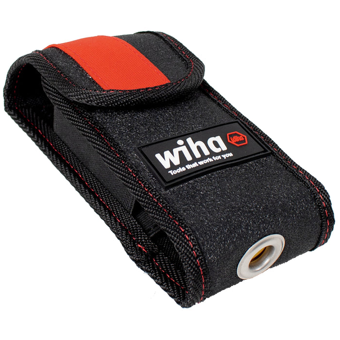 Wiha 44367 SpeedE Belt Holder Case With Clip on Pouch & 4x SlimBits Storage
