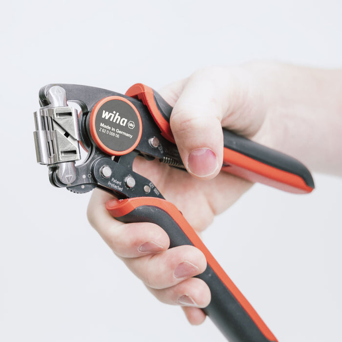 Wiha 45223 Automatic Crimp Tool For Sleeves Square Crimping Rotating Pliers