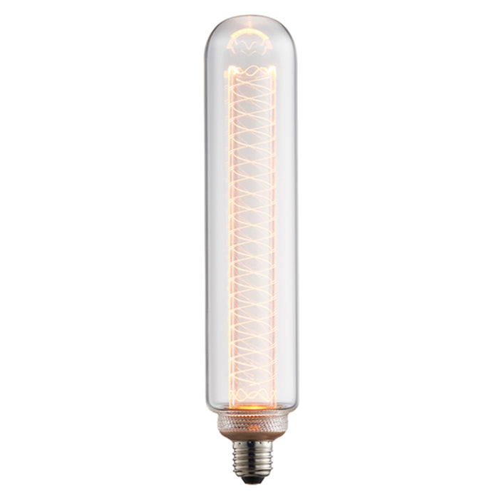 Endon Tube Clear Glass Light Bulb E27 LED 80165