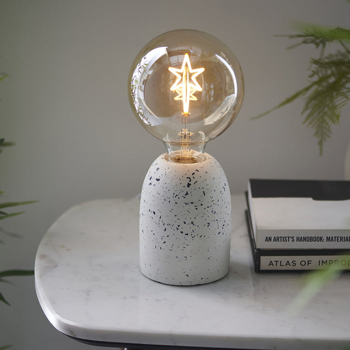 Endon Star 97400 E27 LED Filament Lamp Amber Lustre Glass