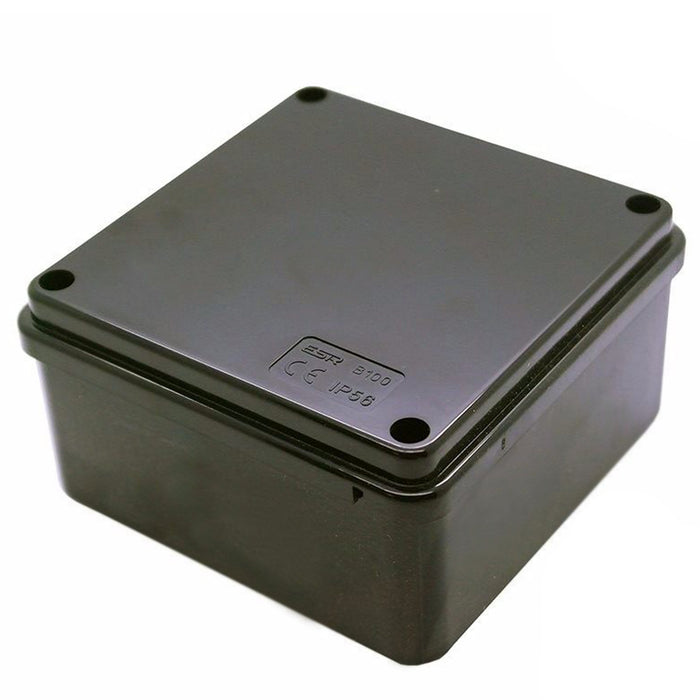 ESR B100B Waterproof Junction Box 100 x 100 x 50mm IP56 PVC