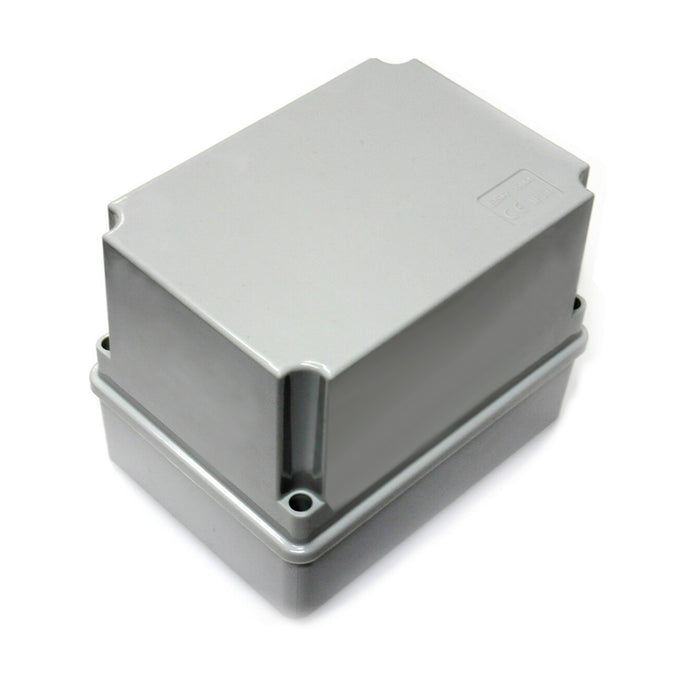 ESR B190/DL Waterproof Junction Box 190 x 140 x 140mm IP56 PVC Adaptable Box Outdoor Grey