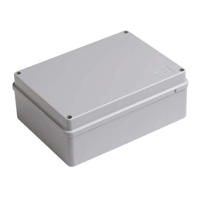 ESR B190 Waterproof Junction Box 190 x 140 x 70mm IP56 PVC Adaptable Box Outdoor Grey