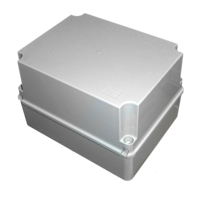 ESR B240/DL Waterproof Junction Box 240 x 190 x 160mm IP56 PVC Adaptable Box Outdoor Grey