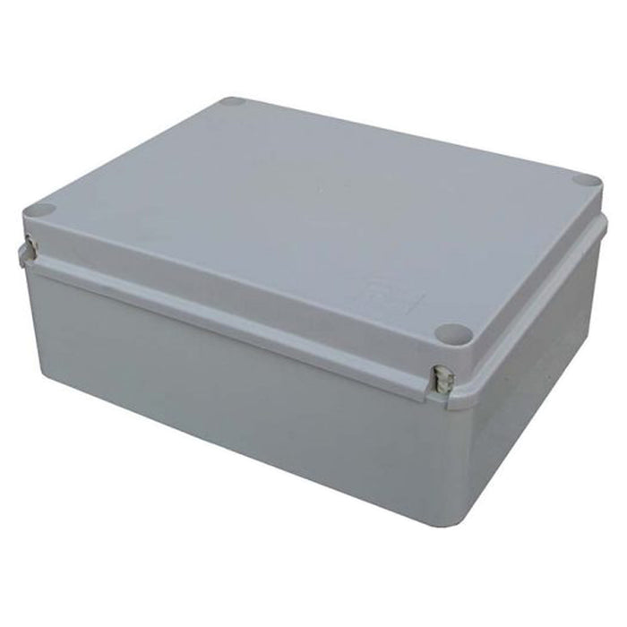 ESR B240 Waterproof Junction Box 240 x 190 x 90mm IP56 PVC Adaptable Box Outdoor Grey