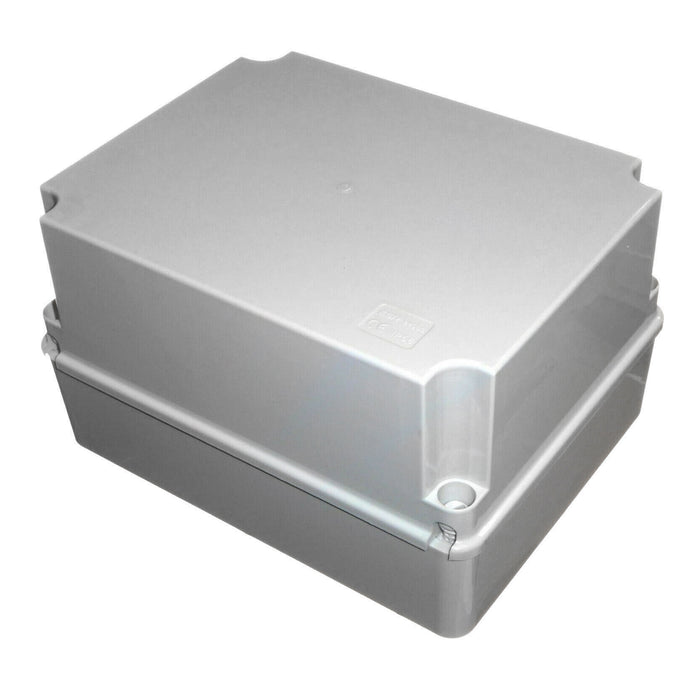 ESR B300/DL Waterproof Junction Box 300 x 220 x 180mm IP56 PVC Adaptable Box Outdoor Grey