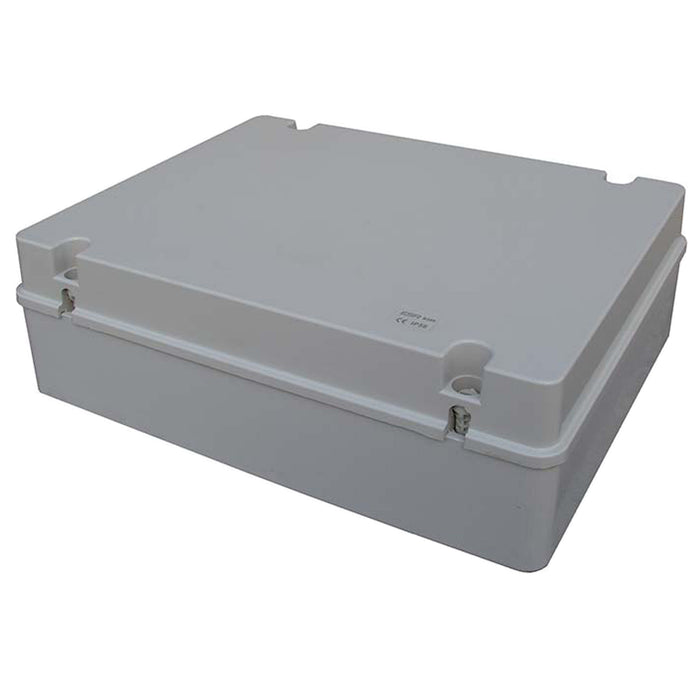 ESR B380 Waterproof Junction Box 380 x 300 x 120mm IP56 PVC Adaptable Box Outdoor Grey