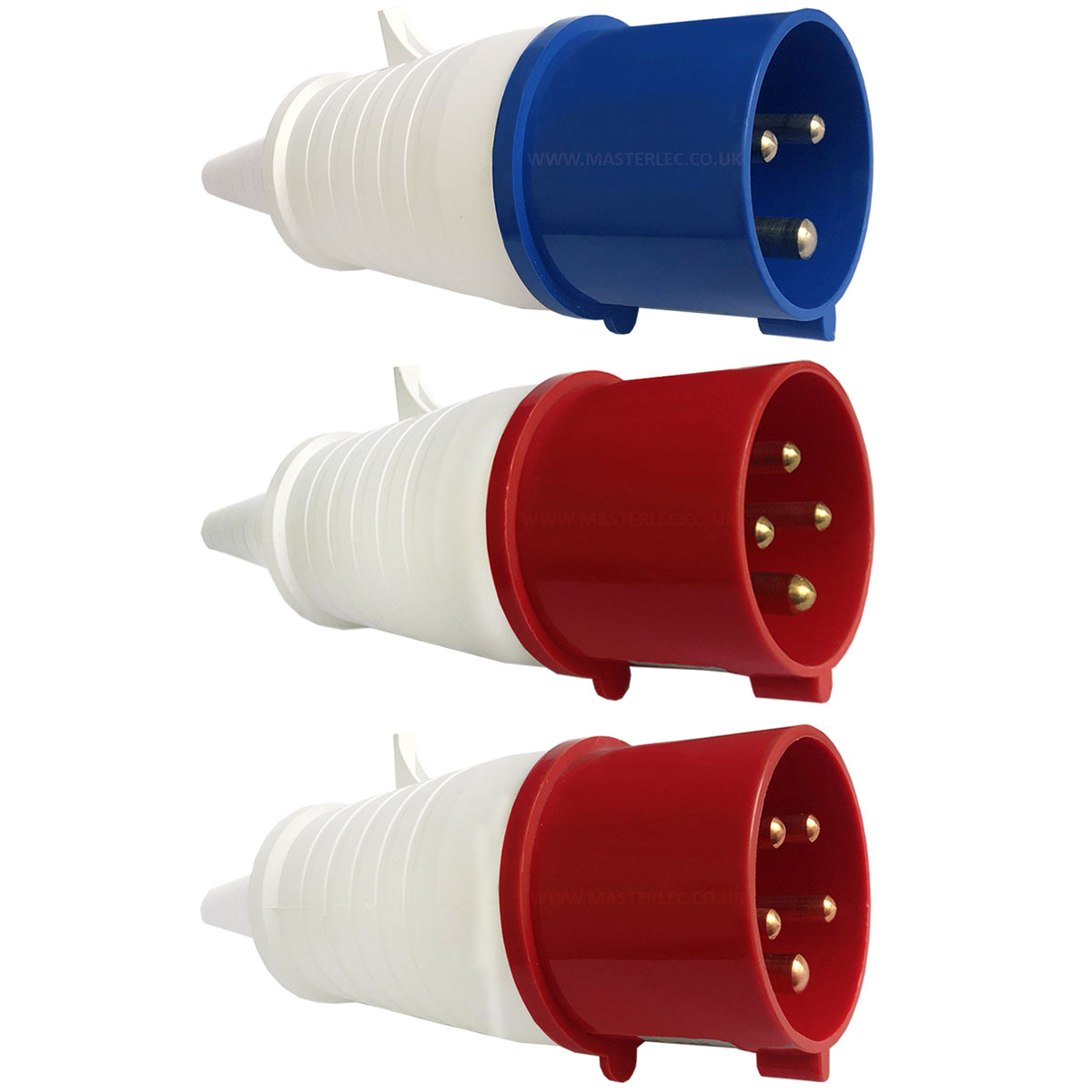 ESR Eco Industrial Trailing Plug IP44 16Amp 32Amp 3, 4 or 5 Pin — Masterlec